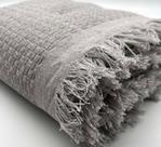 MANTA DE SOFÁ BÚZIOS 2,00 m x 1,45 m cinza