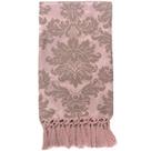 Manta de Sofá Jacquard Rosa Retrô 190x140 Manta de Sofá Jacquard Rosa Retrô 190x140