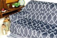 Manta de Sofá Jacquard Rústico Dupla Face - Thaís Manta de Sofá Jacquard Rústico Dupla Face - Thaís