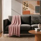 Manta de Sofá Marrocos 150cm x 210cm Dohler - Rosa -