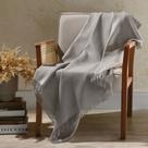 Manta de Sofá Marrocos Dohler 150cm x 120cm - Cinza