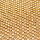 Manta de Strass Ouro - 10x45cm Manta de Strass Ouro - 10x45cm