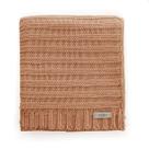 Manta Decorativa de Tricot Elana Âmbar- Karsten Manta Decorativa de Tricot Elana Âmbar- Karsten