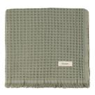 Manta Decorativa Karsten Algodão Piquet Denver Verde Pistache