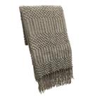 Manta Decorativa Velik Cinza 127X152cm - Kacyumara