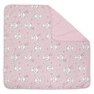 Manta Dupla Face Bublim Malhas - Panda Rosa 78cm x 78cm Manta Dupla Face Bublim Malhas - Panda Rosa 78cm x 78cm
