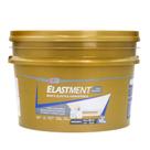 Manta Elástica Multifuncional Textura Decorativa Hidrofóbica Imbermeabilizante Elastment 10KG Branca