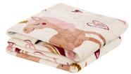 Manta Felpuda Flannel Bouti Kids Solteiro Infantil Estampada Unicórnio