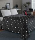Manta Flannel Casal Lar E Lazer Preto