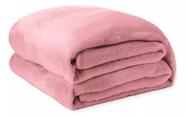 Manta Flannel Fleece Lisa King Size Equilibre 2,40m x 2,60m