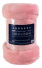 Manta Fleece Andreza Microfibra Cobertor Casal Queen Manta Fleece Andreza Microfibra Cobertor Casal Queen