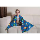 Manta Fleece de Sofa Solteiro Estampada Avengers 125x150m