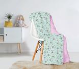 Manta Fleece Dupla Face Solteiro Kids Glam Balões Lepper