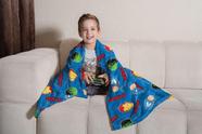 Manta Fleece Sofá Solteiro Estampada Avengers 1,25x1,50 cm Lepper