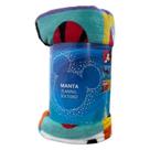 Manta Fleece Solteiro Mickey Amigos Leve Quente Super Macia