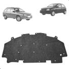 Manta Forro De Capô Corsa Wind Pick-up Wagon 1995 Até 2001 Autocolante + Presilhas