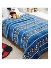 Manta Fum Mickey Mouse - Solteiro - Jolitex Licenciado
