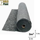 Manta geotextil bidim drenagem cinza 3 mts 3X1mts Gold Plant