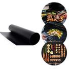 Manta Grill Para Churrasco Chapa Grelha Antiaderente 40x33cm