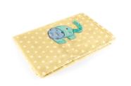 Manta infantil Amarela Elefante Baby Pil
