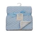Manta Infantil Camesa Baby Pop Corn Com Sherpa Hipoalérgico 75x100cm