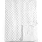 Manta infantil David's Micro Fleece Minky 76x102cm branca