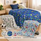Manta Infantil Soft Cobertor Casal Com Estampas Sortidas Menino e Menina 200x180cm Manta Infantil Soft Cobertor Casal Com Estampas Sortidas Menino e Menina 200x180cm