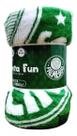 Manta infantil soft Palmeiras jolitex 150x200