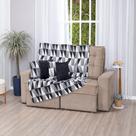 Manta Jacquard Decorativo Xale Protetor Para Sofá E Cama 1,35m Tecido Grosso Resistente! Manta Jacquard Decorativo Xale Protetor Para Sofá E Cama 1,35m Tecido Grosso Resistente!