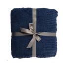 Manta JOOJA Knit Super Soft Warm 150x200cm azul marinho