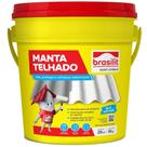 Manta líquida Branca de Telhado 18 Kilos - 0032.00000.0018BA - BRASILIT Manta líquida Branca de Telhado 18 Kilos - 0032.00000.0018BA - BRASILIT