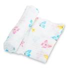 Manta LollyBanks com estampa borboleta 100% algodão 120x120 cm