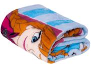 Manta Micro Solteiro 200x150 Fun Não Alérgica Frozen