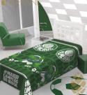 Manta Micro Solteiro 200x150 Fun Não Alérgica Palmeiras