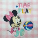 Manta Microfibra Bordada Jolitex Minnie Mouse Licenciado