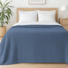 Manta Microfibra Liss Habitat Casal 200x220cm - Liss Oceano