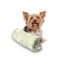 Manta Microfibra Pet Cachorro Patinhas Várias Cores 70x100
