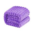 Manta NTBAY de franela suave para niños pequeños 127x152 cm Morada Manta NTBAY de franela suave para niños pequeños 127x152 cm Morada