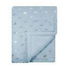 Manta Nuvenzinhas 75cm x 1,00m Linha Baby Camesa Azul
