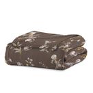 Manta outlet estampada floral c/ cinta lasa 180 cm x 200 cm sortido