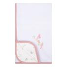 Manta para Bebê em Malha Matelasse Garden Rose - Hug Manta para Bebê em Malha Matelasse Garden Rose - Hug