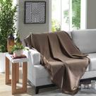 Manta Para Sofá Dohler Marrocos Liso 100% Algodão - 150x210cm