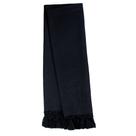 Manta para Sofá em Tecido Jacquard Falso Liso Preto Manta para Sofá em Tecido Jacquard Falso Liso Preto