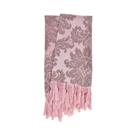 Manta para sofá em Tecido Jacquard Rose e Marrom Medalhão Tradicional Manta para sofá em Tecido Jacquard Rose e Marrom Medalhão Tradicional