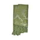 Manta para sofá em Tecido Jacquard Verde Musgo Medalhão Tradicional Manta para sofá em Tecido Jacquard Verde Musgo Medalhão Tradicional