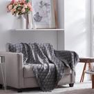 Manta para Sofá Jacquard CasaBlanca 1,40m x 2,10m - Adomes