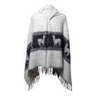 Manta Peruana de Lã de Alpaca Cor:Branca