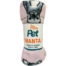 Manta Pet Microfibra 100% Poliéster 70x100cm Bulldog Sweet Manta Pet Microfibra 100% Poliéster 70x100cm Bulldog Sweet