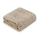 Manta Premium Baby Bege Chevron Loani
