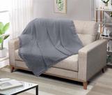 Manta Protetor Sofá Soft Viena Lisa Algodão Luxo Decorativa
